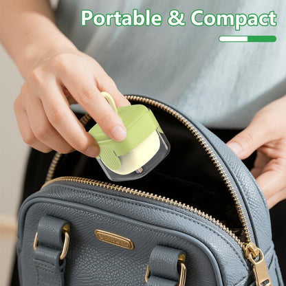 2-Pack Reusable Mini Lint Rollers – Washable Sticky Removers for Pet Hair, Portable for Clothes, Travel & Household