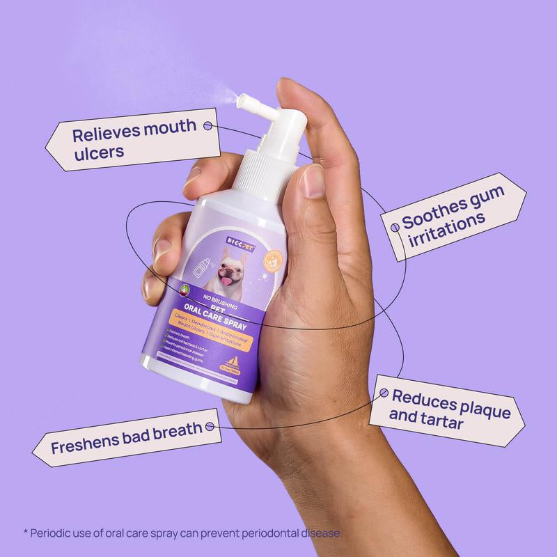 Dog & Cat Oral Care Dental Spray 5.1 Fl Oz Pet Products