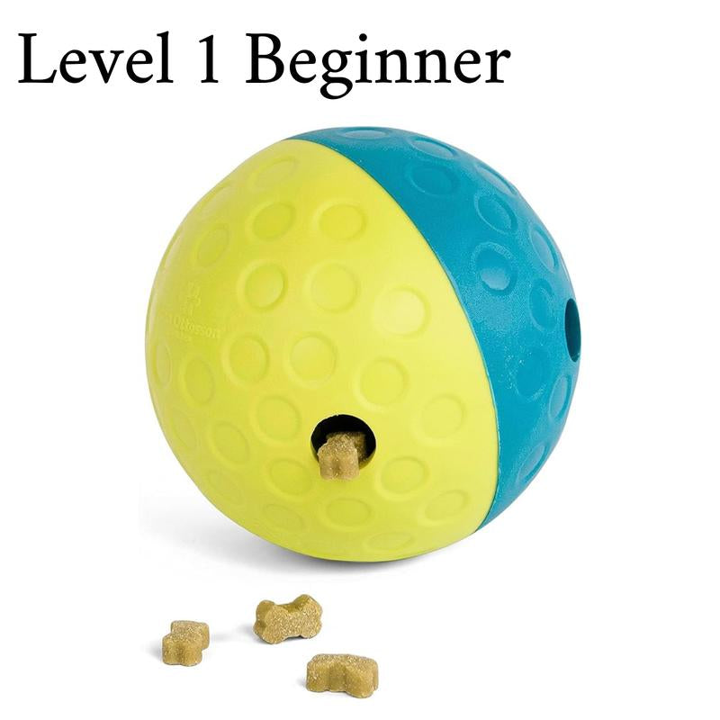 Training Dog Brick Puzzle Toy with Flip, Lift, & Slide Treat Hiding Compartments Dogs Puzzle Interactive Treat Puzzle Dog Toy, Level 2 Treat Dispenser 1