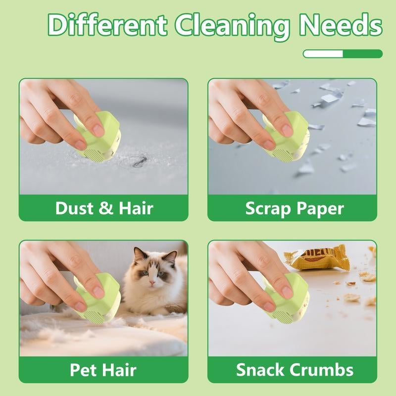 2-Pack Reusable Mini Lint Rollers – Washable Sticky Removers for Pet Hair, Portable for Clothes, Travel & Household